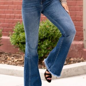 Kids Kancan High Rise Curvy Flare